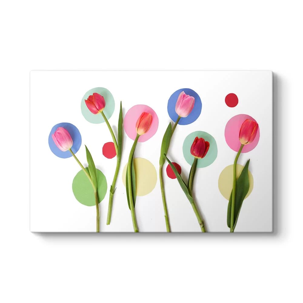 Modern Floral Tablo - Model 1